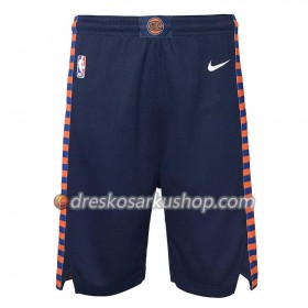 New York Knicks Muški Kratke Hlače Navy Nike 2018-19 Swingman